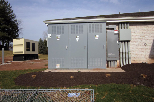 Commercial electrical installation